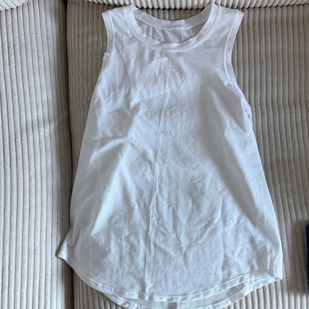 Lululemon High Neck Run & Train Tank